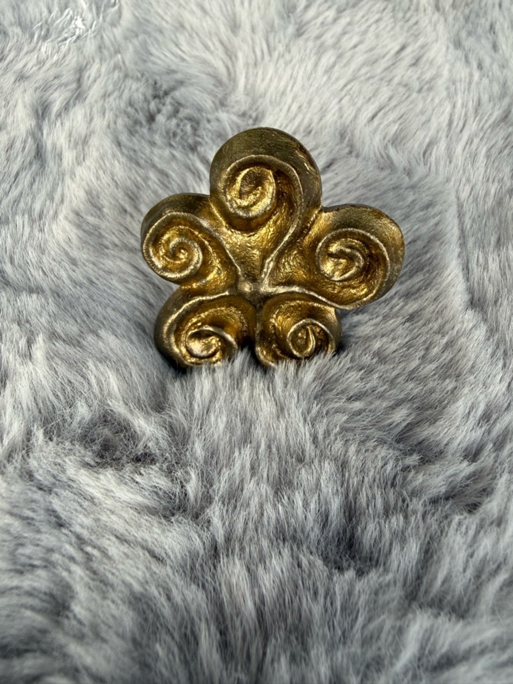 15pc Michael Aram Swirl Cabinet Knobs - 1.5" Burnished Brass Designer Lot